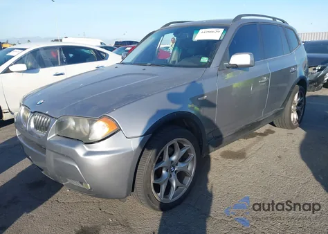 2006 BMW X3 3.0I from USA, damaged, VIN WBXPA93486WD25568